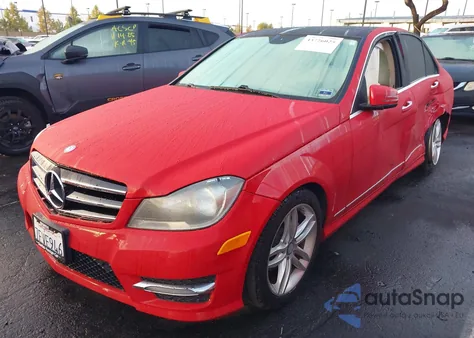 2014 Mercedes-Benz C 250 Sport from USA, damaged, VIN WDDGF4HB4EA952050